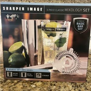 Sharper Image: 3 piece mixology set